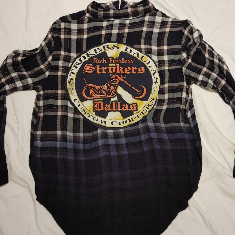 Rick Fairless' Strokers custom flannel